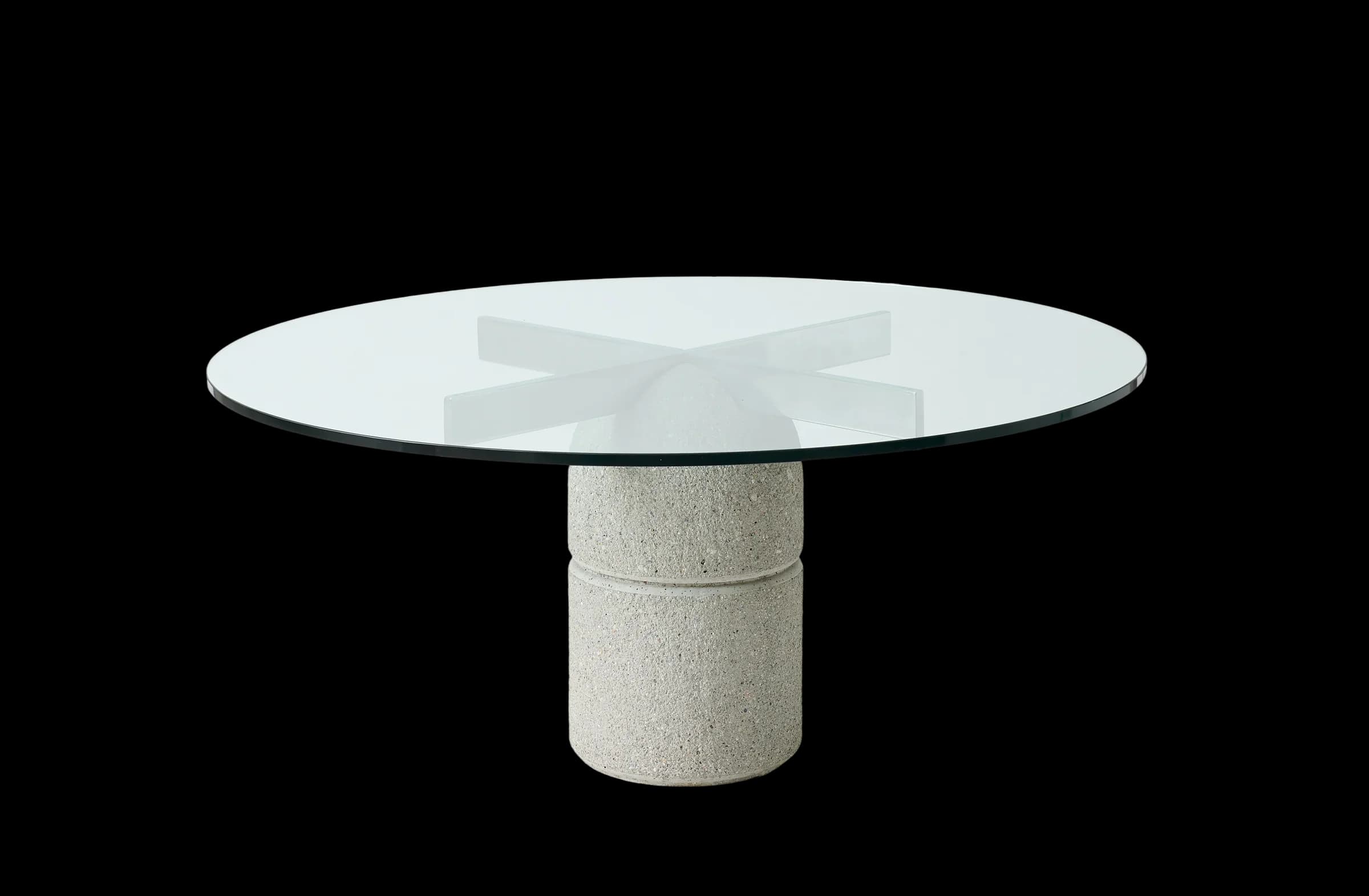 Обеденный стол из серии Paracarro, Saporiti Italia, 1979